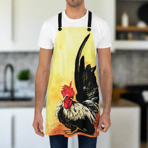 JAPANESE EXOTIC ROOSTER Apron